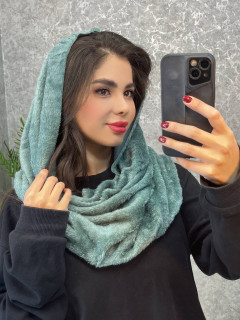 شال رینگی تدی خزدار گرم و لطیف | مناسب استایل پاییزی و زمستانی